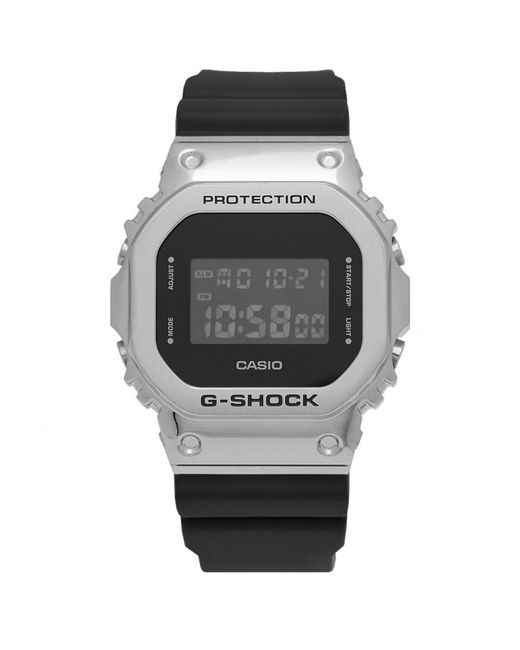 G-Shock Metallic Casio Gm-5600 Metal Bezel Watch for men