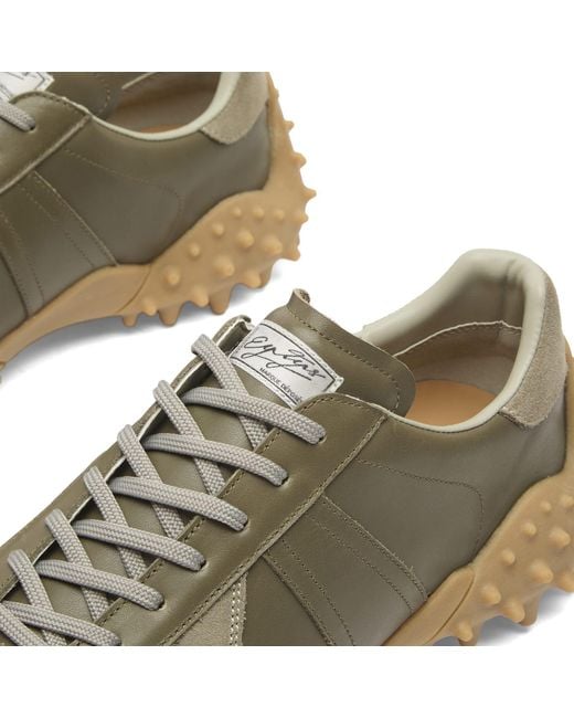 Eytys Brown Aria Leather Sneakers for men