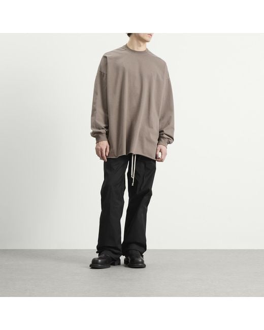 Rick Owens Brown Long Sleeve Tommy T T-Shirt for men