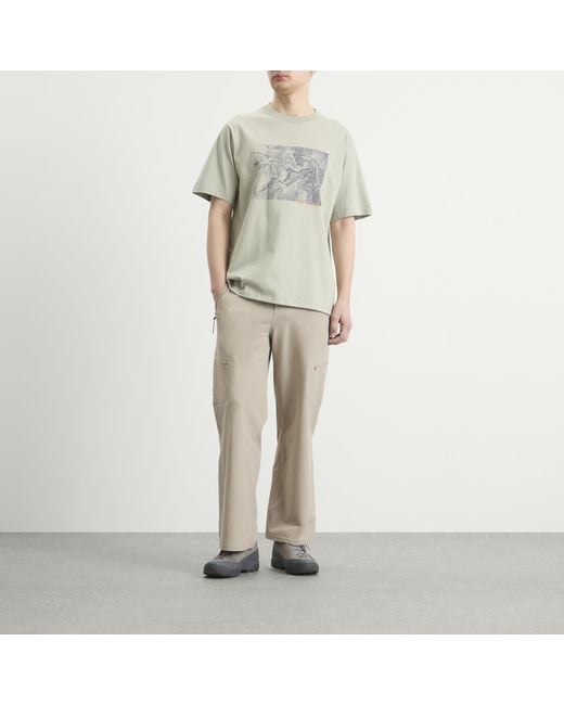 Arc'teryx Multicolor Kragg Cotton Lithographica T-Shirt for men