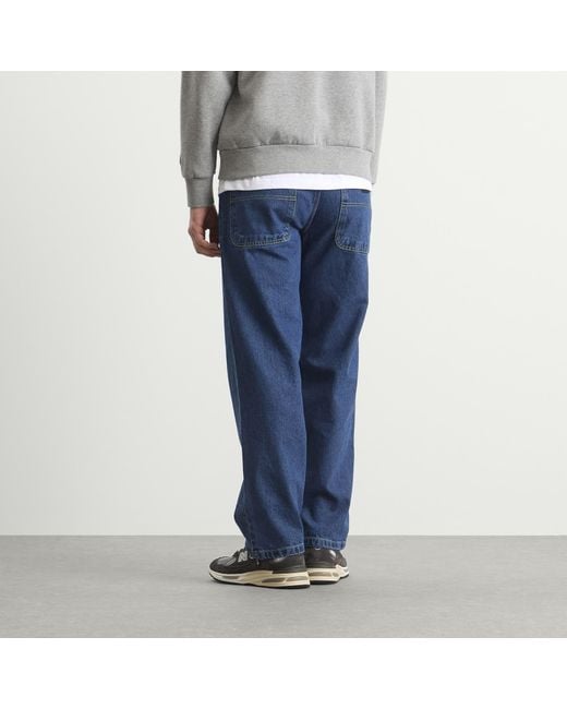 Stan Ray Blue Wide 5 Denim Jeans for men