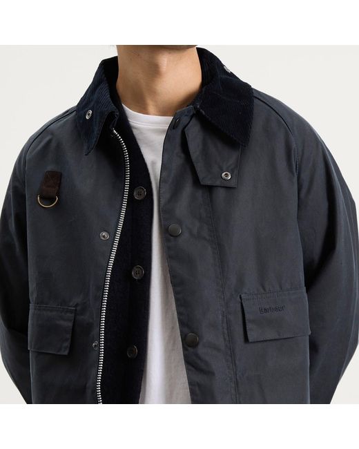 Barbour Sl Spey Jacket in Blue for Men | Lyst UK