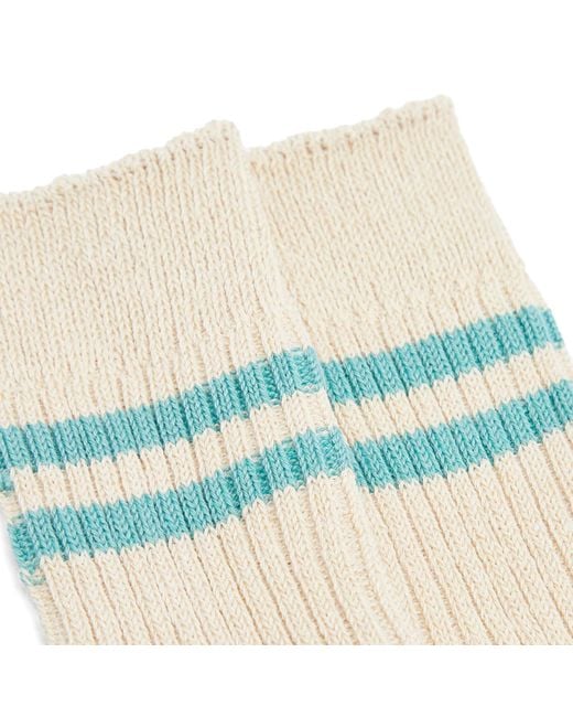 RoToTo Multicolor Hemp Organic Cotton Stripe Sock