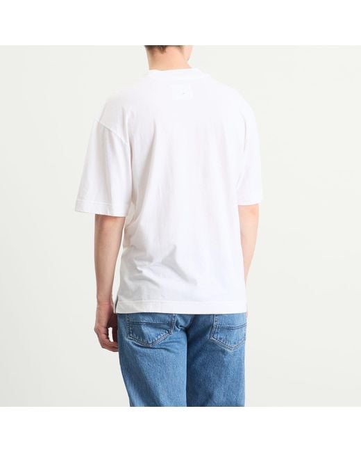 MHL by Margaret Howell White Simple T-Shirt for men