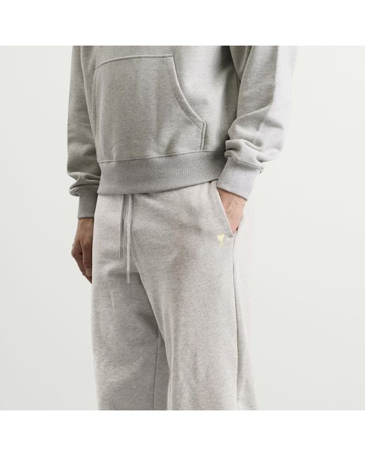 AMI Gray Adc Trackpants for men