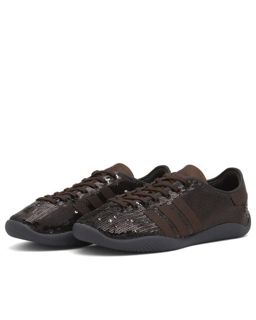 Adidas Brown X Wales Bonner Karintha Lo Sequin Sneaker