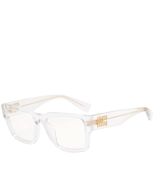 Miu Miu White 2xv Optical Glasses