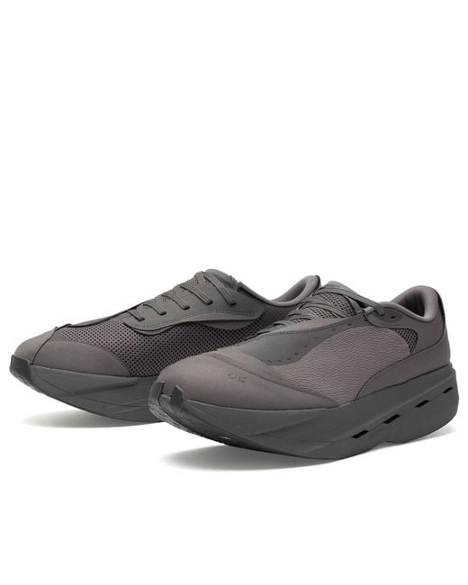 On Shoes Gray X Paf Cloudboom Volt Sneaker for men