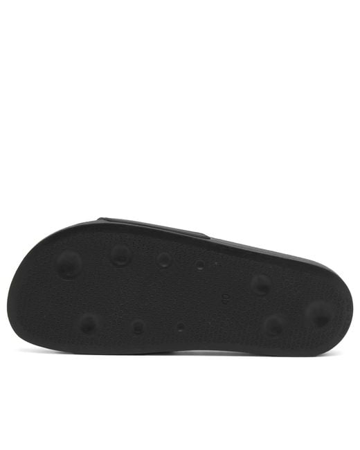 Palm Angels Black Classic Logo Pool Slide