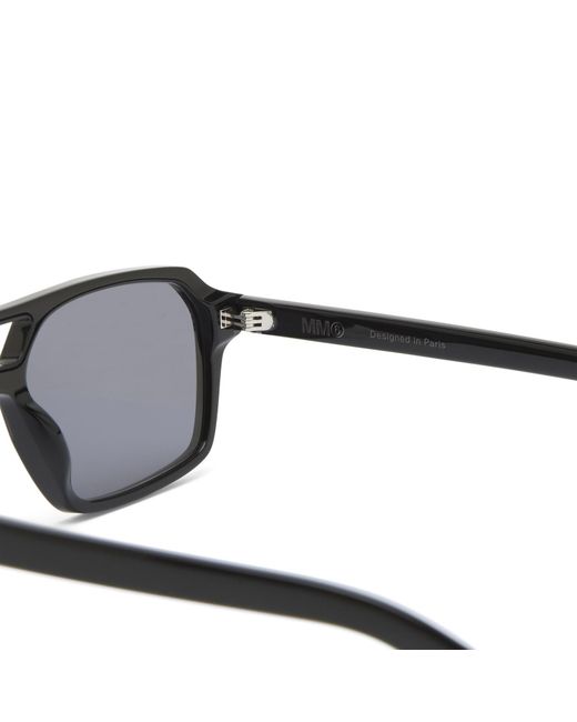 Retrosuperfuture Gray X Mm6 Form 6 Sunglasses