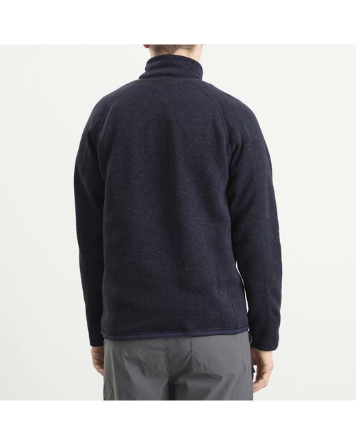 Patagonia Blue Better Sweater 1/4 Zip Jacket for men