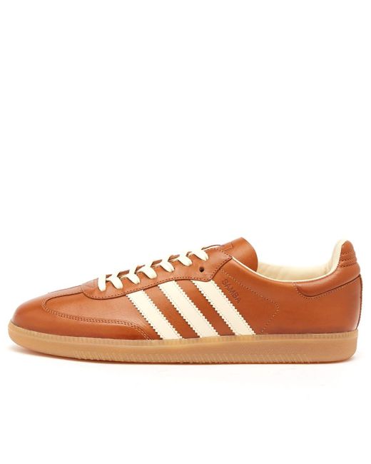 adidas gazelle silver green womens adidas - Samba '62 - Brown/Off White-Gum main image 1