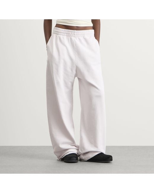 DIESEL White P-Zenia-Crystals Tracksuit Bottoms