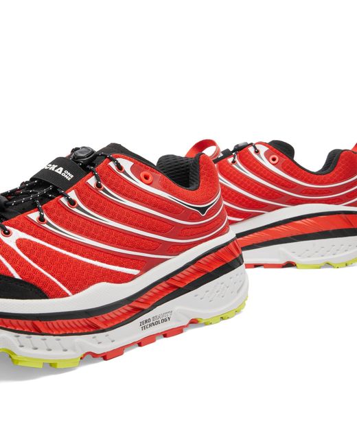 Hoka One One Red Stinson Evo Og