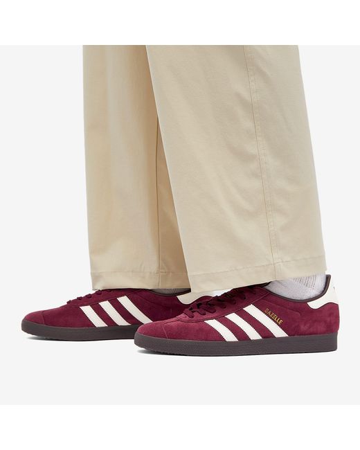 adidas gazelle silver green womens adidas Men's Originals Gazelle Indoor, Maroon Red / 5