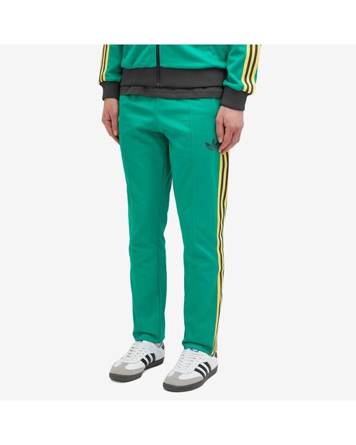 Adidas Originals Green Jamaica Jff Track Pant for men