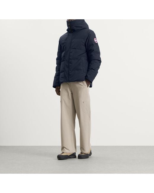 Canada Goose Blue Macmillan Parka Jacket Classic Disc for men