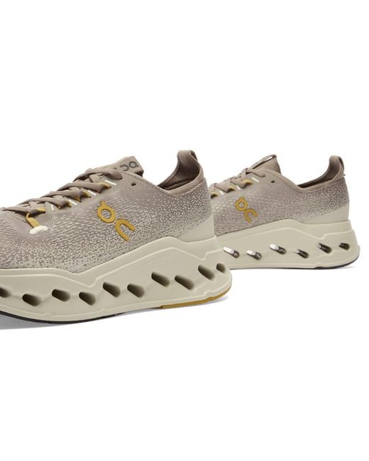 On Shoes White Cloudsurfer Max Sneakers for men