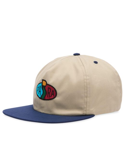 by Parra White Legs Logo Cap for men