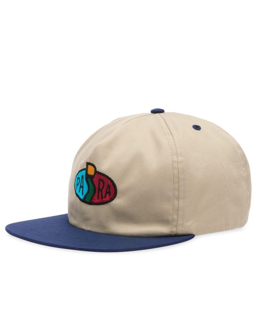 by Parra White Legs Logo Cap for men