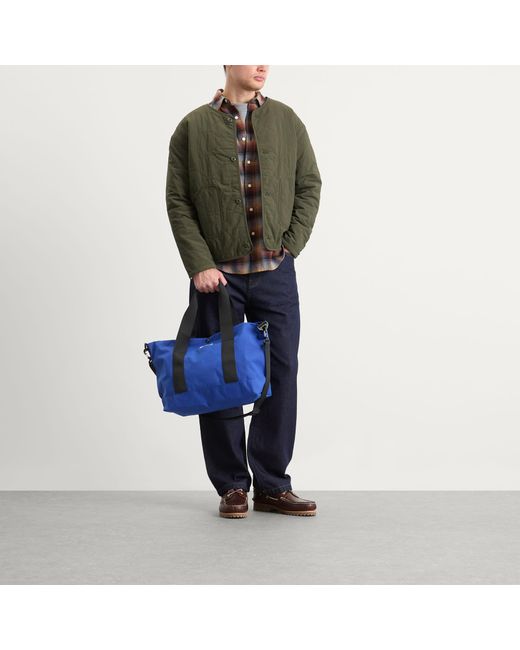 Dubbleware Blue Vintage 2-Way Tote Bag for men