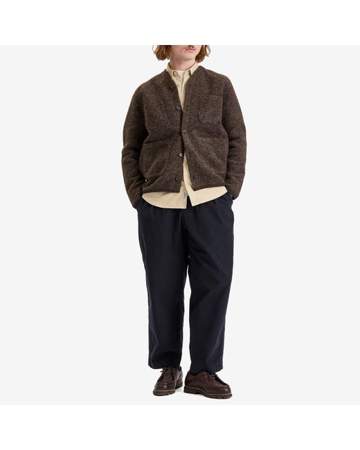 Universal Works Blue Summer Canvas Oxford Pant for men