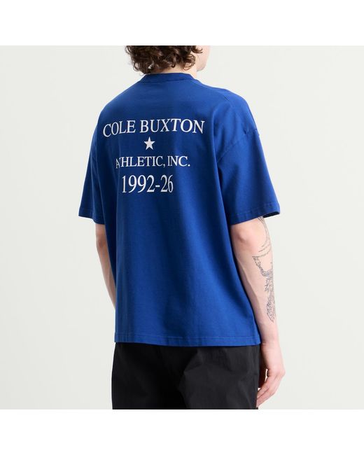 Cole Buxton Blue Athletic Inc T-Shirt for men