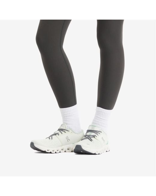 On Shoes White Cloud X 4 Sneaker Aloe/H 'Seydew