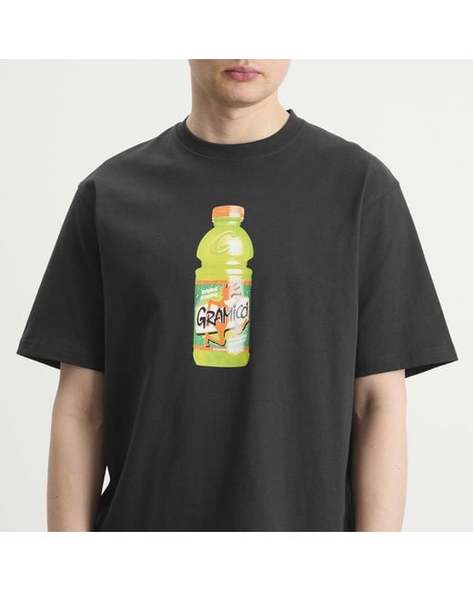 Gramicci Black Quencher T-Shirt for men