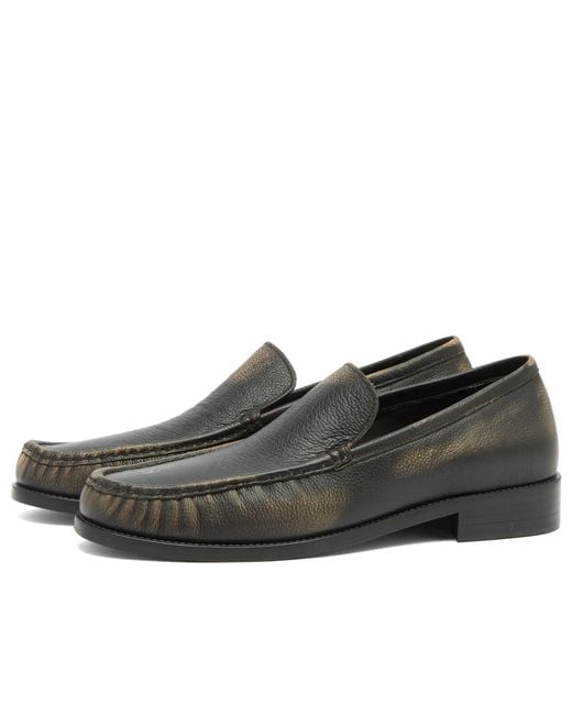 Acne Black Boafer Loafer for men