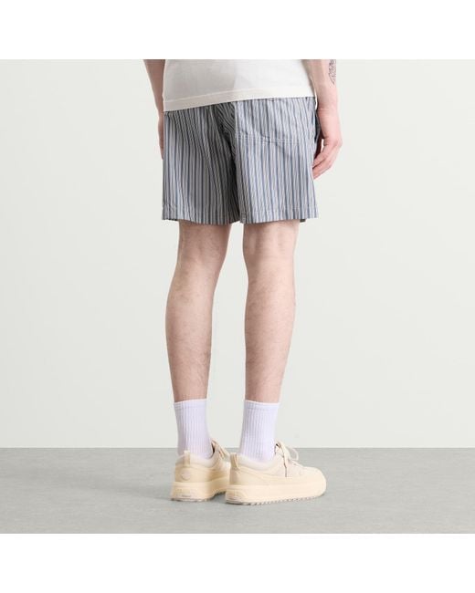 Moncler Blue Stripe Swimshorts for men