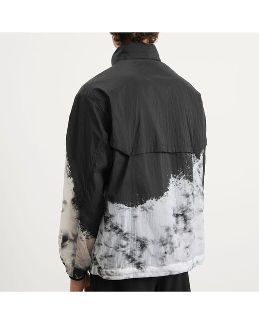 REPRESENT 247 Black Overhead Training Jacket for men