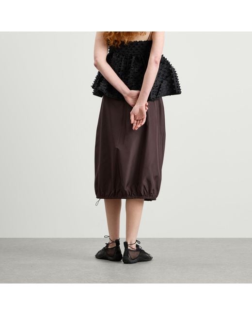 CECILIE BAHNSEN Brown Fie Skirt