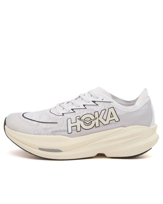 Hoka One One White U Mach X 2 Sneaker