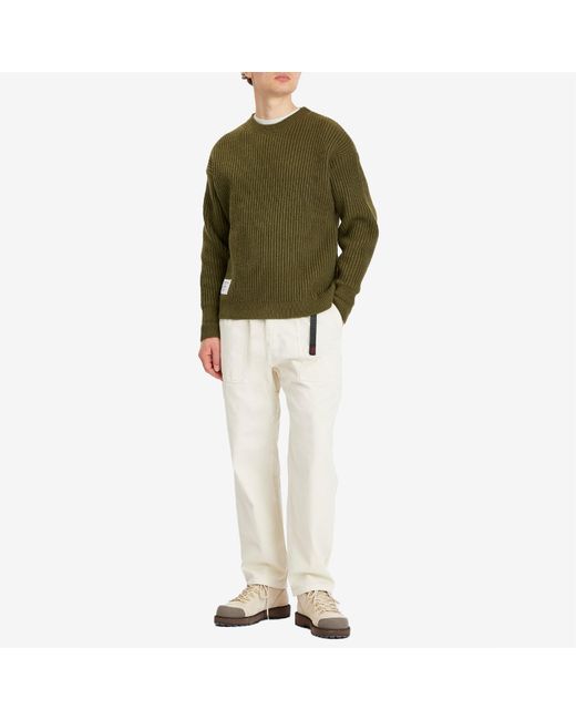 Gramicci Natural Loose Tapered Ridge Pant for men
