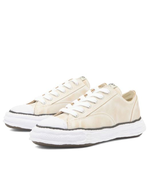 Maison Mihara Yasuhiro White Peterson23 Vintage Leather Sneaker for men