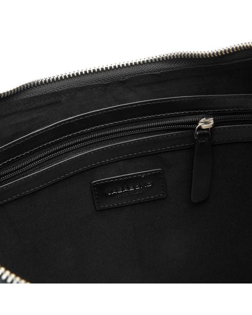 Vagabond Black Hilo Large Shoulder Bag