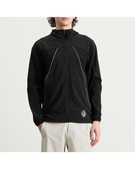 KA_YO_Prototype Black Solaris Running Jacket for men