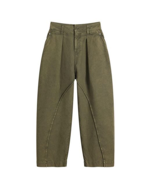J.W. Anderson Green Twisted Seam Trousers