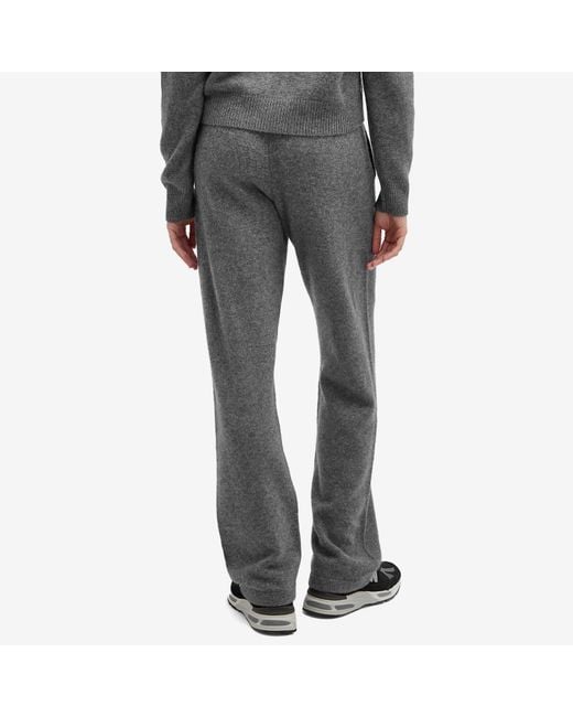 Sporty & Rich Gray Src Cashmere Trousers