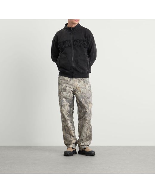 Heresy Black Dust Zip Sweatshirt for men