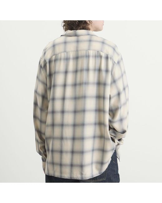 Our Legacy Gray Every Check Shirt for men