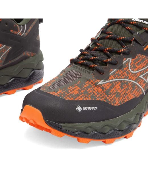 Mizuno Brown X Maharishi Wave Mujin Sneaker for men