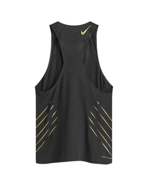 Nike Black Running Aeroswift X Jakob Vest for men