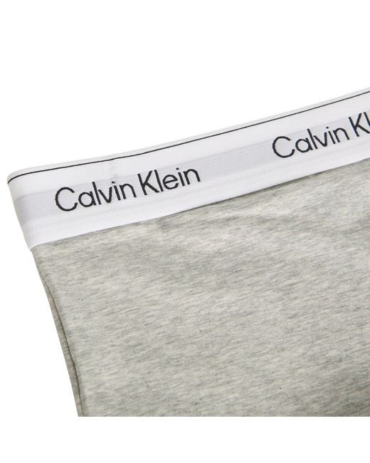 Calvin Klein Gray Icon Boy Short