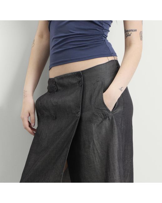 Peachy Den Gray Estelle Midi Skirt