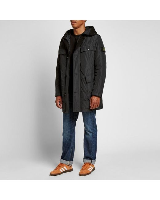 stone island micro reps down jacket