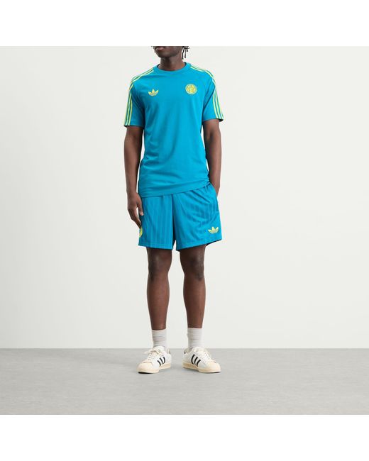 Adidas Blue Columbia Shorts for men