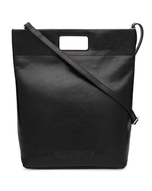 Samsøe & Samsøe Black Sajennie Tote Bag