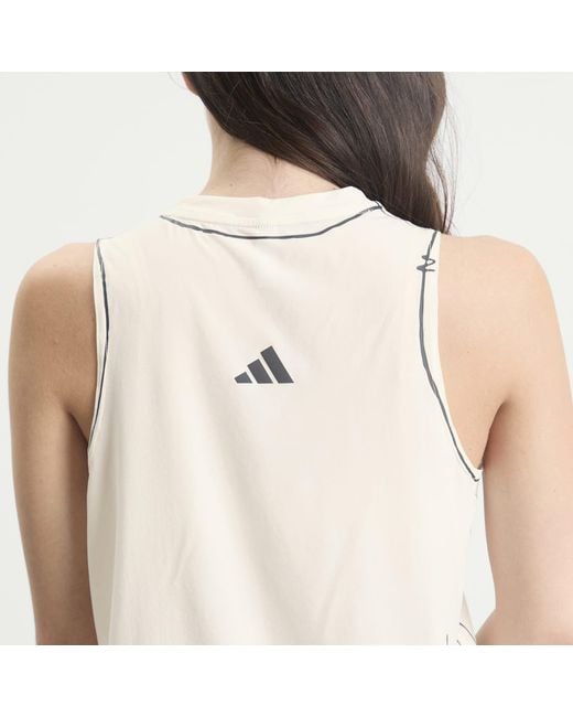Adidas Natural X Song For The Mute Running Tank
